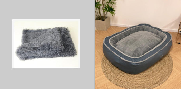 Soft Pet Sleeping Bed And Warming Cushion For Dogs And Cats