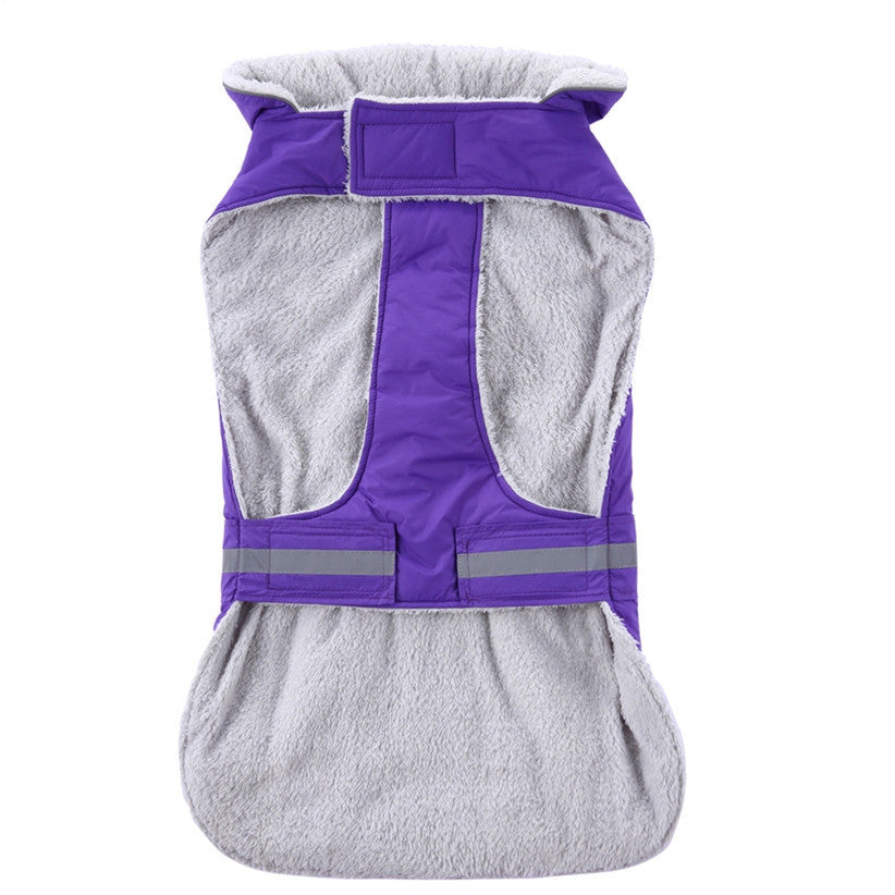 Pet Reflective Outdoor Cold Weather Dog Vest Clothes