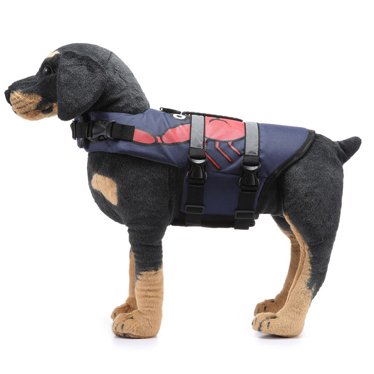 Pet Dog Swimsuit And Life Jacket