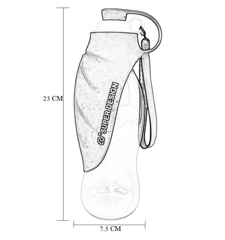 Pet Portable Water Bottle And Drinking Cup For Dog