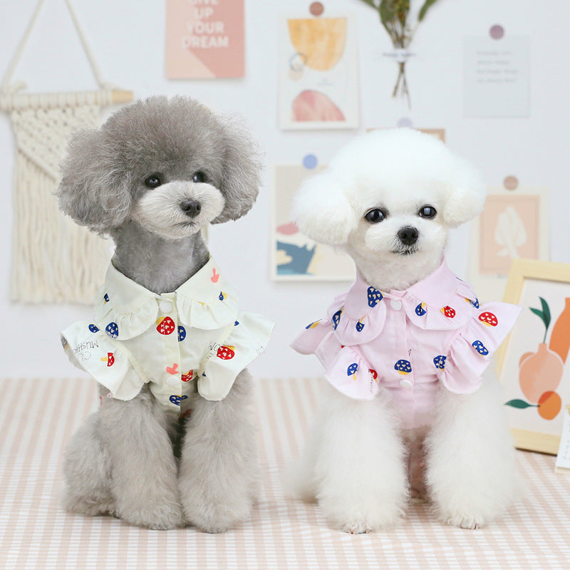 Thin Colorful Puppy Clothes