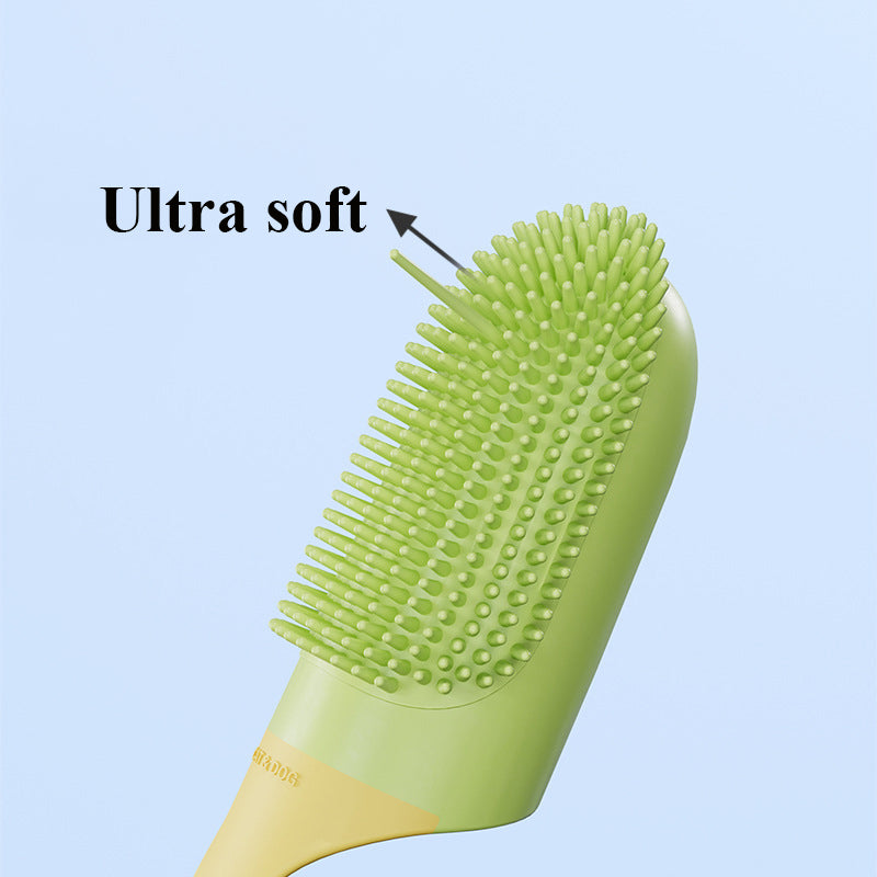 Finger wrap pet oral cleaning toothbrush