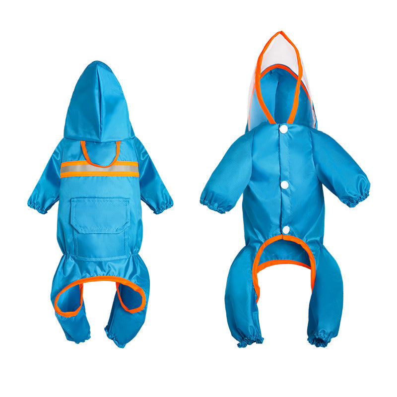 Pet Reflective Raincoat | Dog Clothes