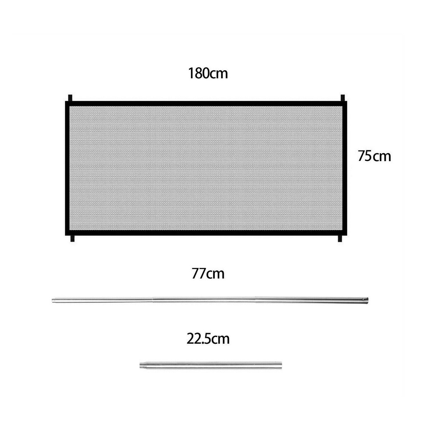 Pet Safety Enclosure Gate Mesh | Baby Dog Fences