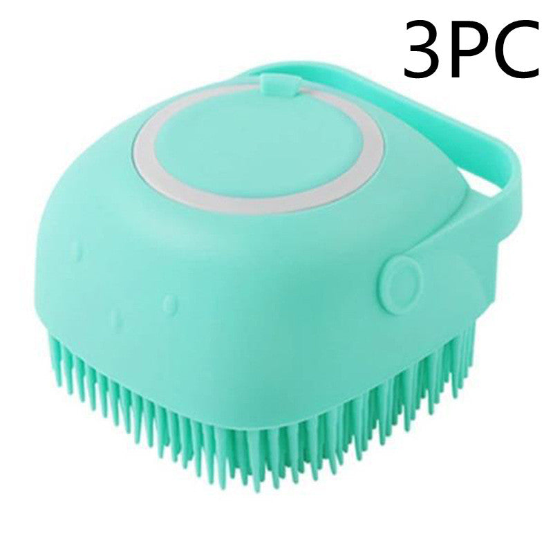 Silicone Bath Comb Brush For Dog