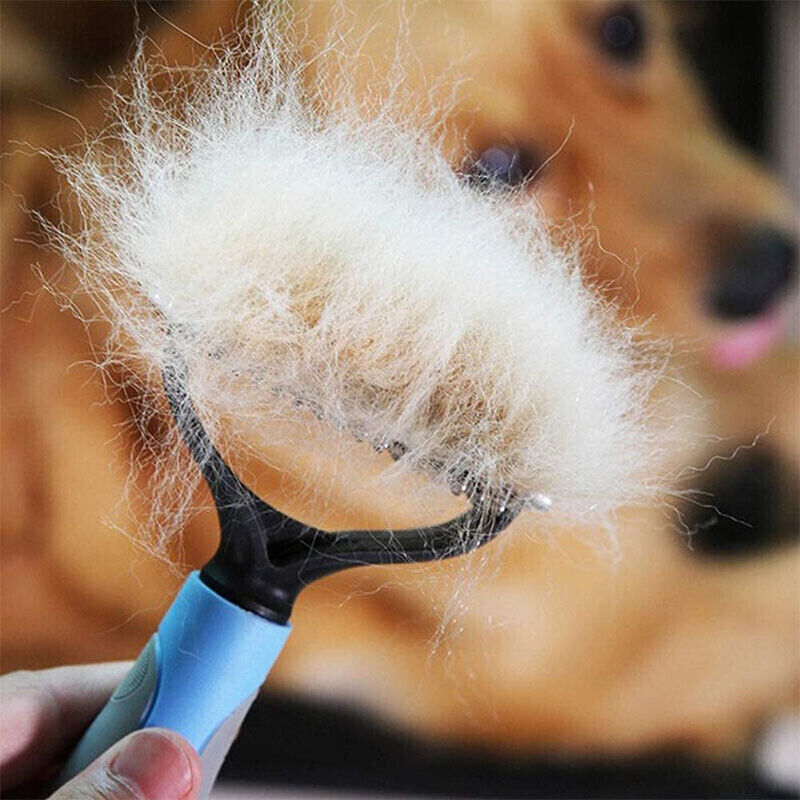 Pet double sided grooming brush comb