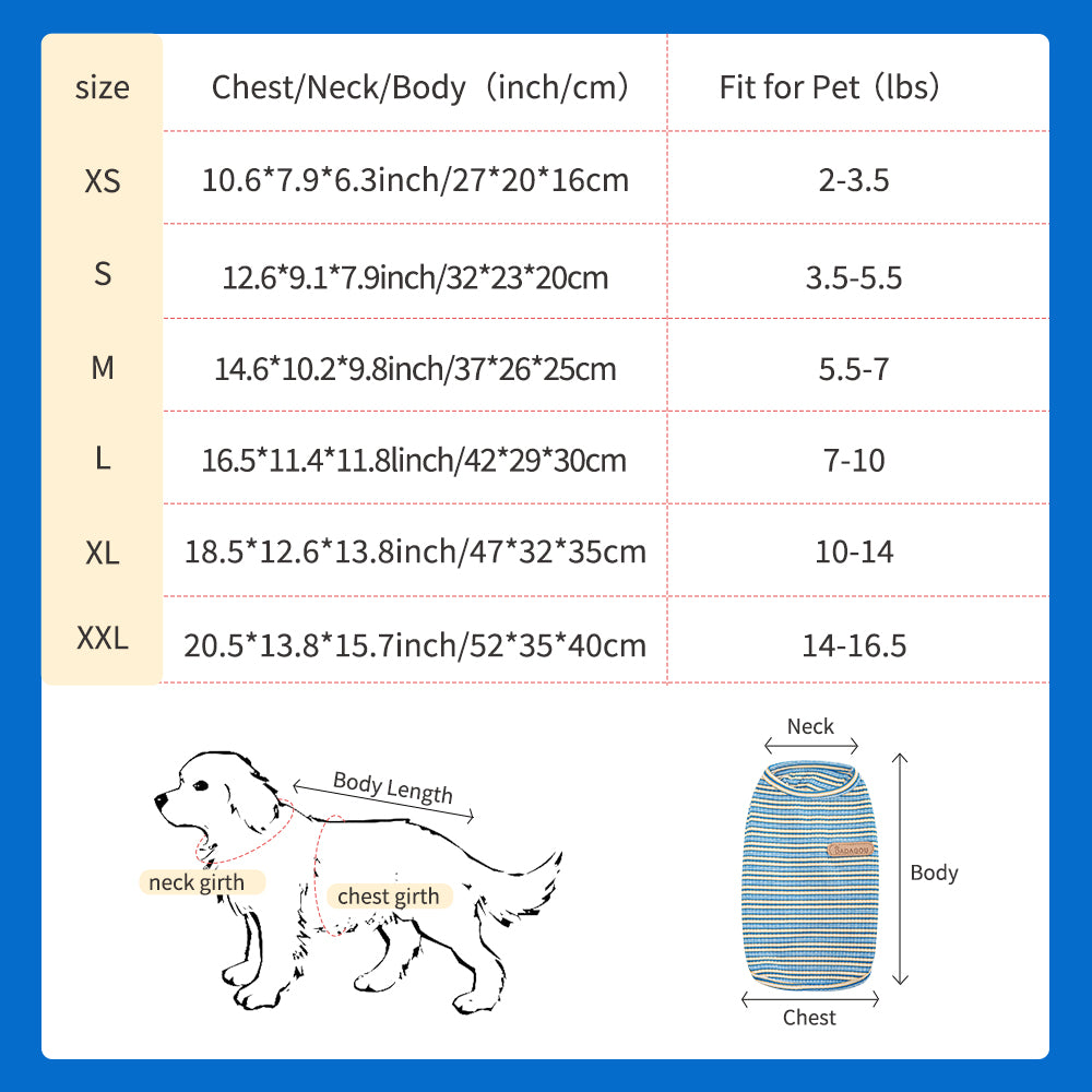 New arrival cooling vest fashion outfit for dog