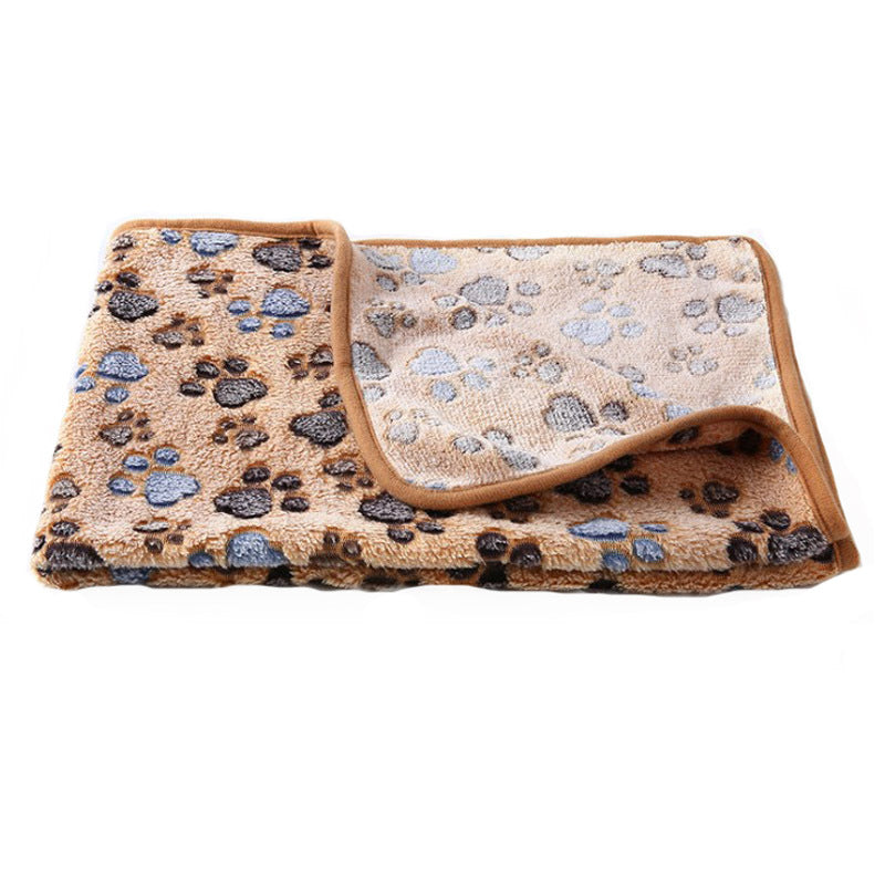 Warm Pet Flannel Printed Blanket