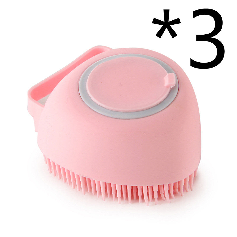 Silicone Bath Comb Brush For Dog