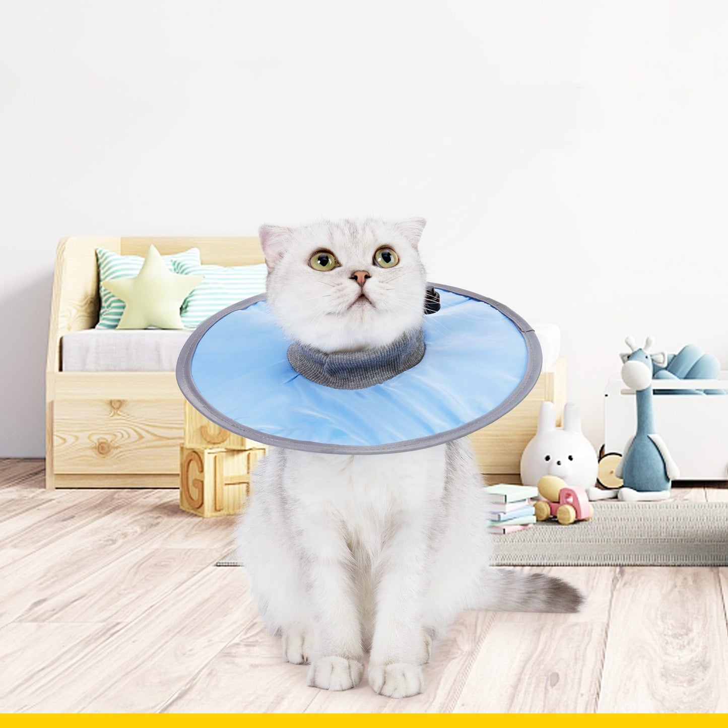 Cat Protective Collar for Neck Recovery after Surgery