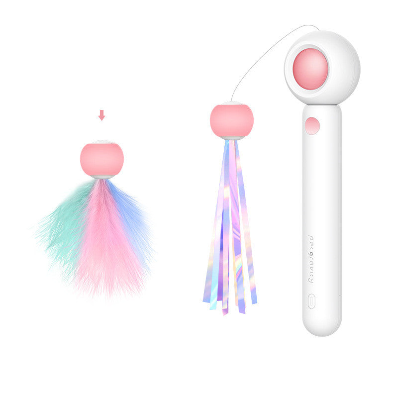 Household Personal Funny Cat Stick And Self Hi Toy