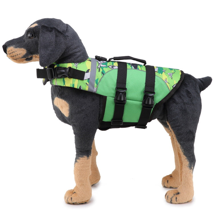 Pet Dog Swimsuit And Life Jacket
