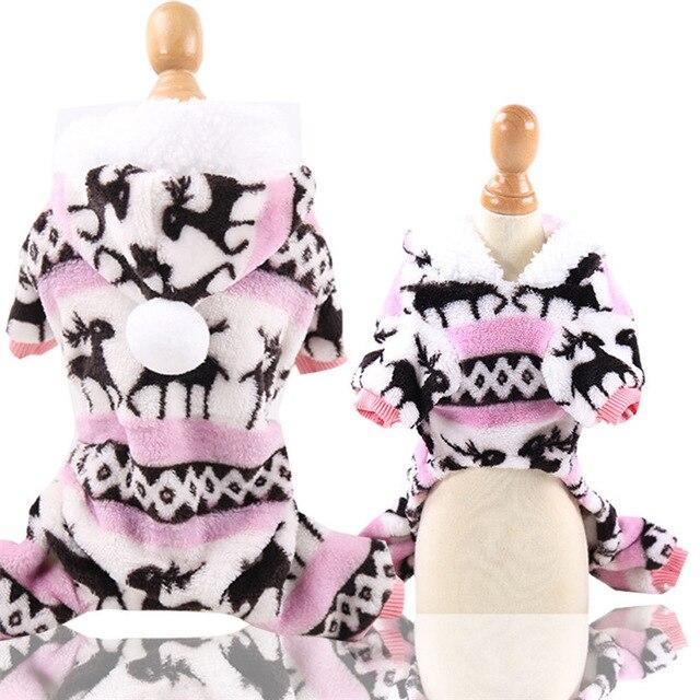 Cute Christmas Decoration Hoodie Clothes for Dogs