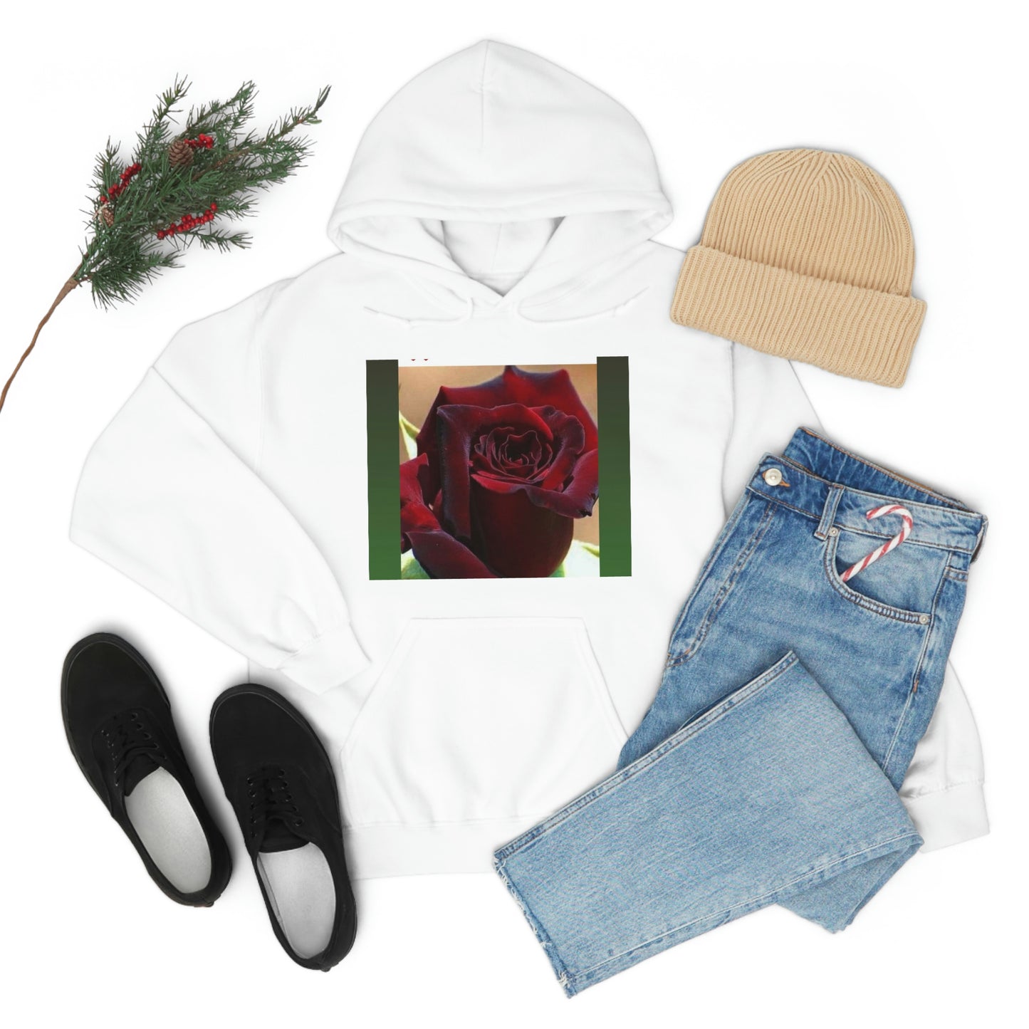 RoseUnisex Heavy Blend™ Hooded Sweatshirt