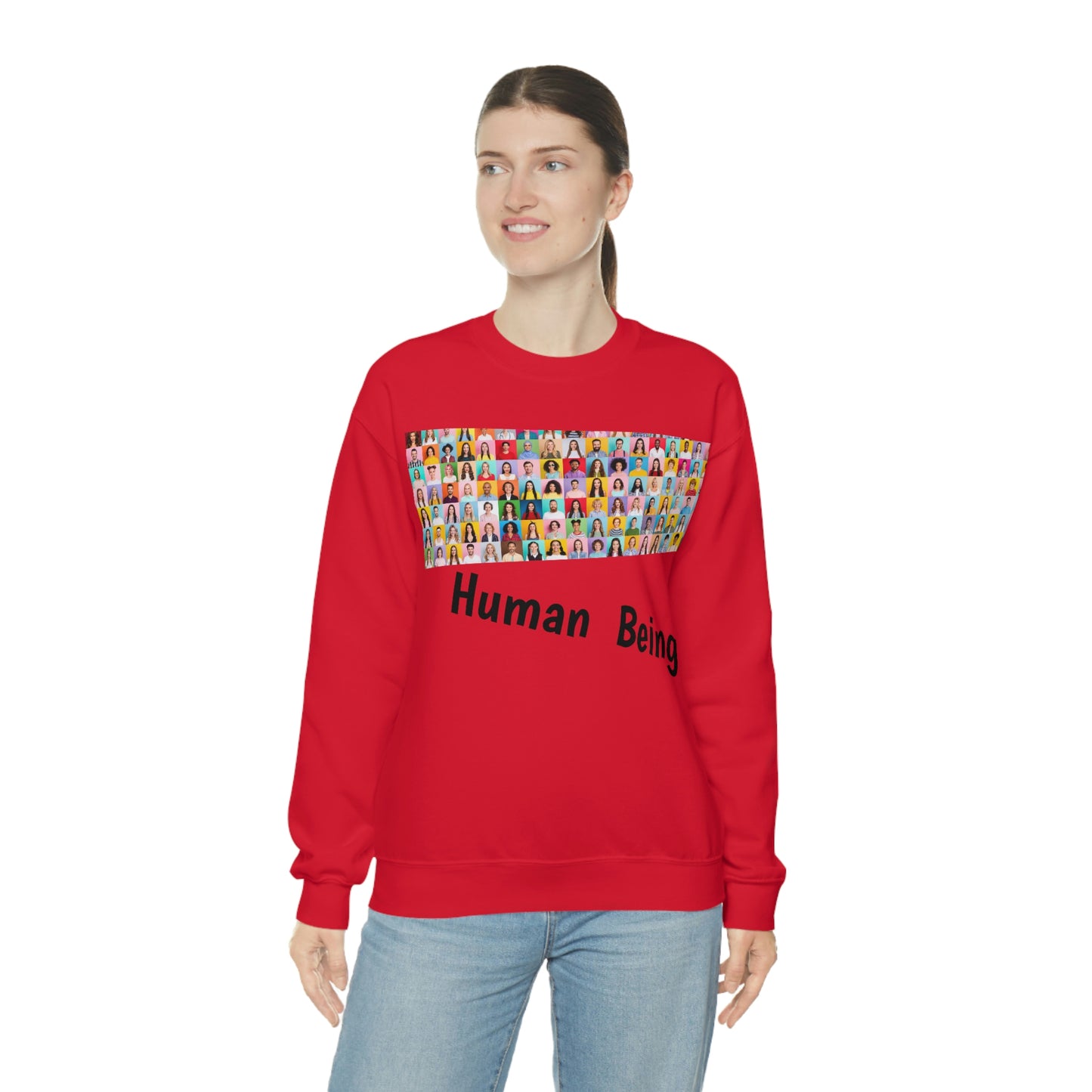 Human Heavy Blend™ Crewneck Sweatshirt