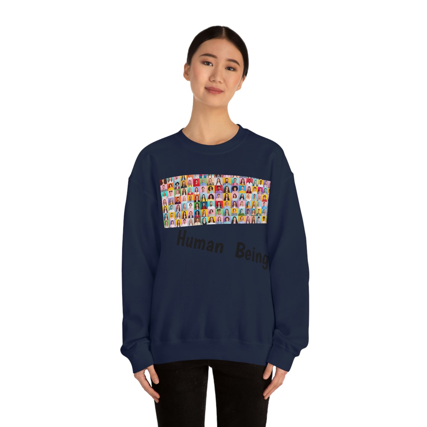 Human Heavy Blend™ Crewneck Sweatshirt