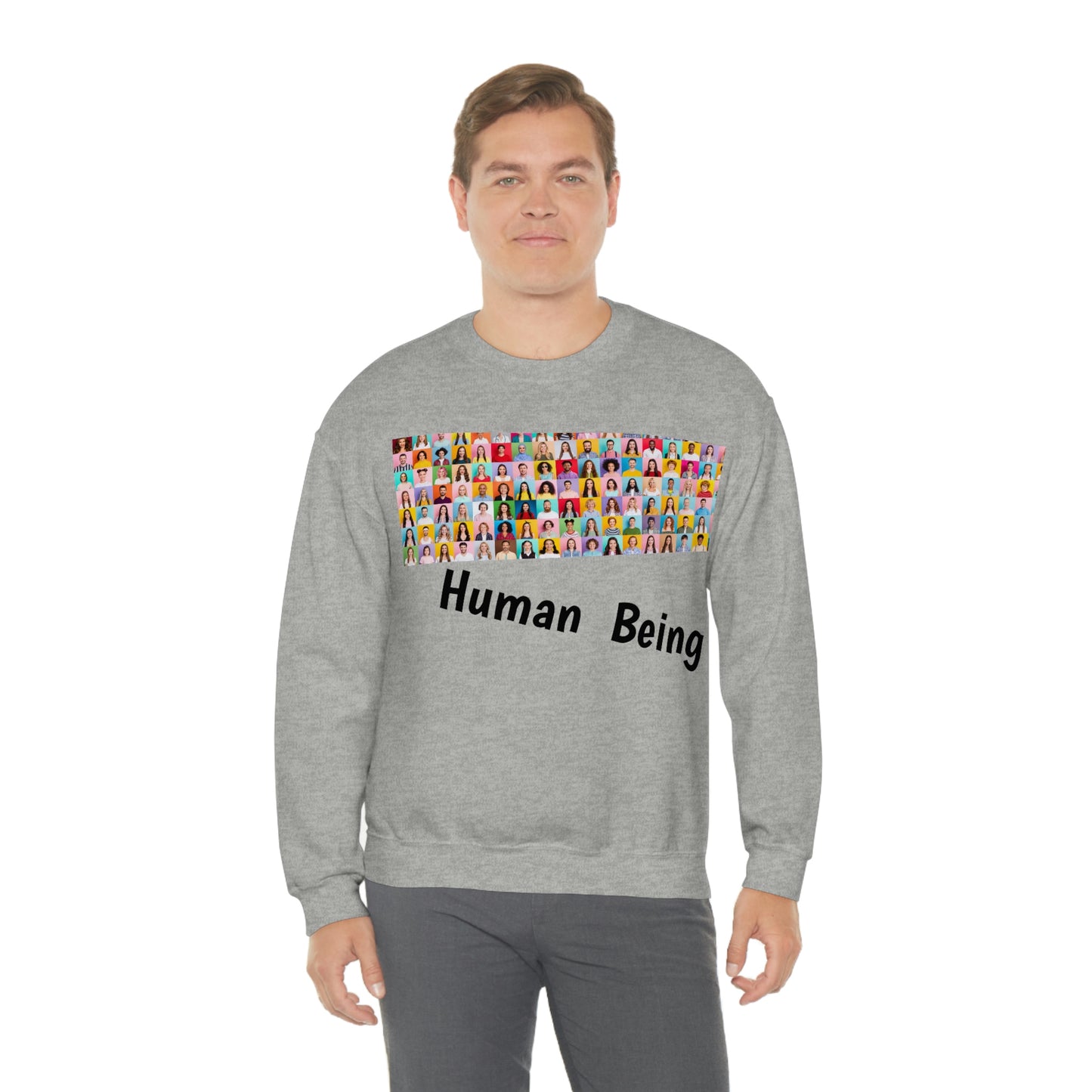 Human Heavy Blend™ Crewneck Sweatshirt