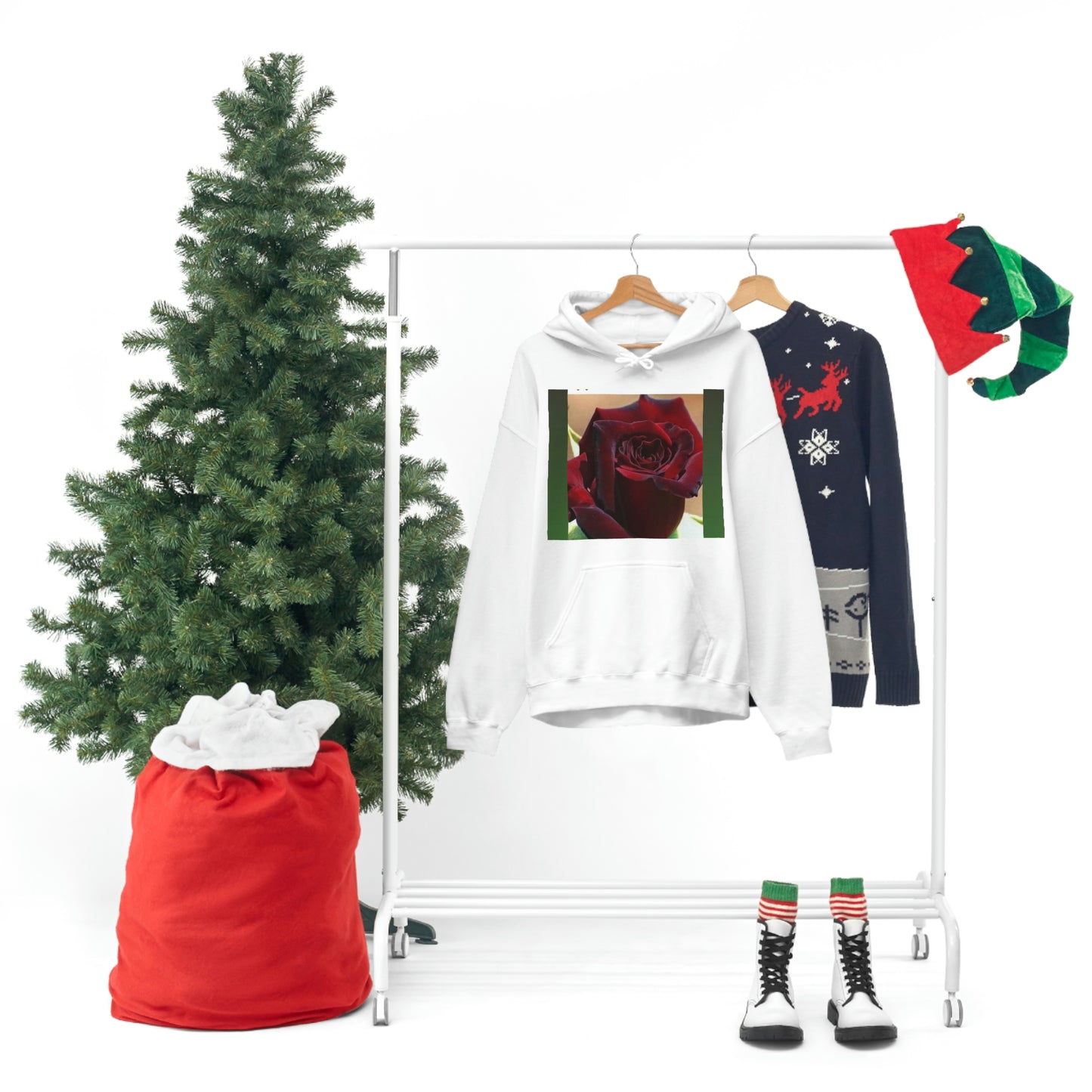 RoseUnisex Heavy Blend™ Hooded Sweatshirt