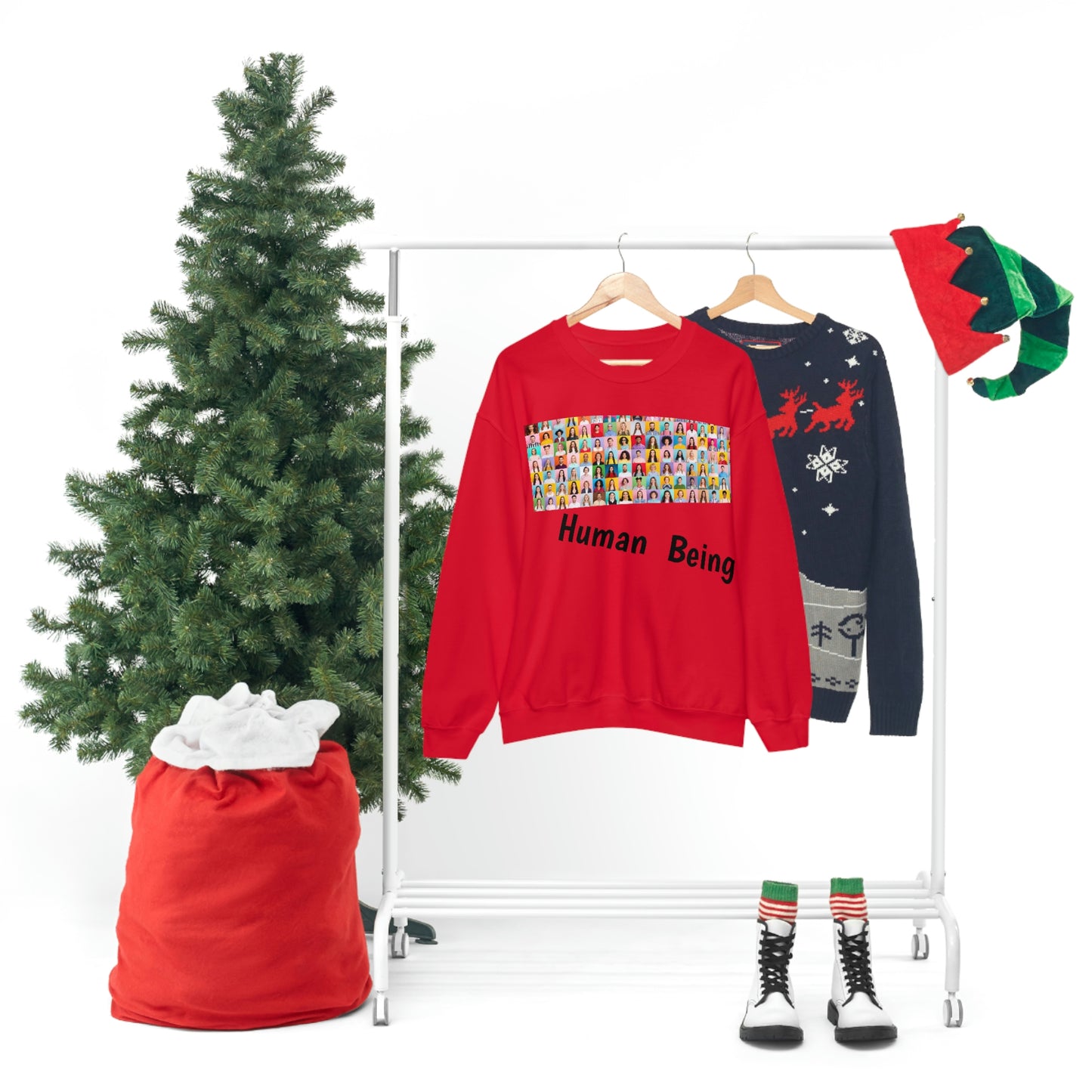Human Heavy Blend™ Crewneck Sweatshirt