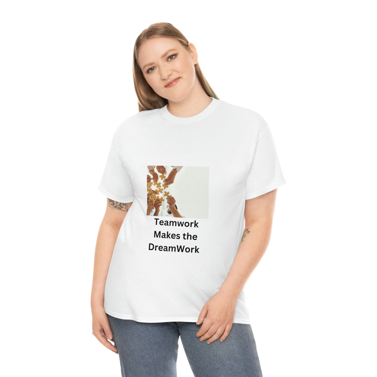 Unisex Heavy tee team work