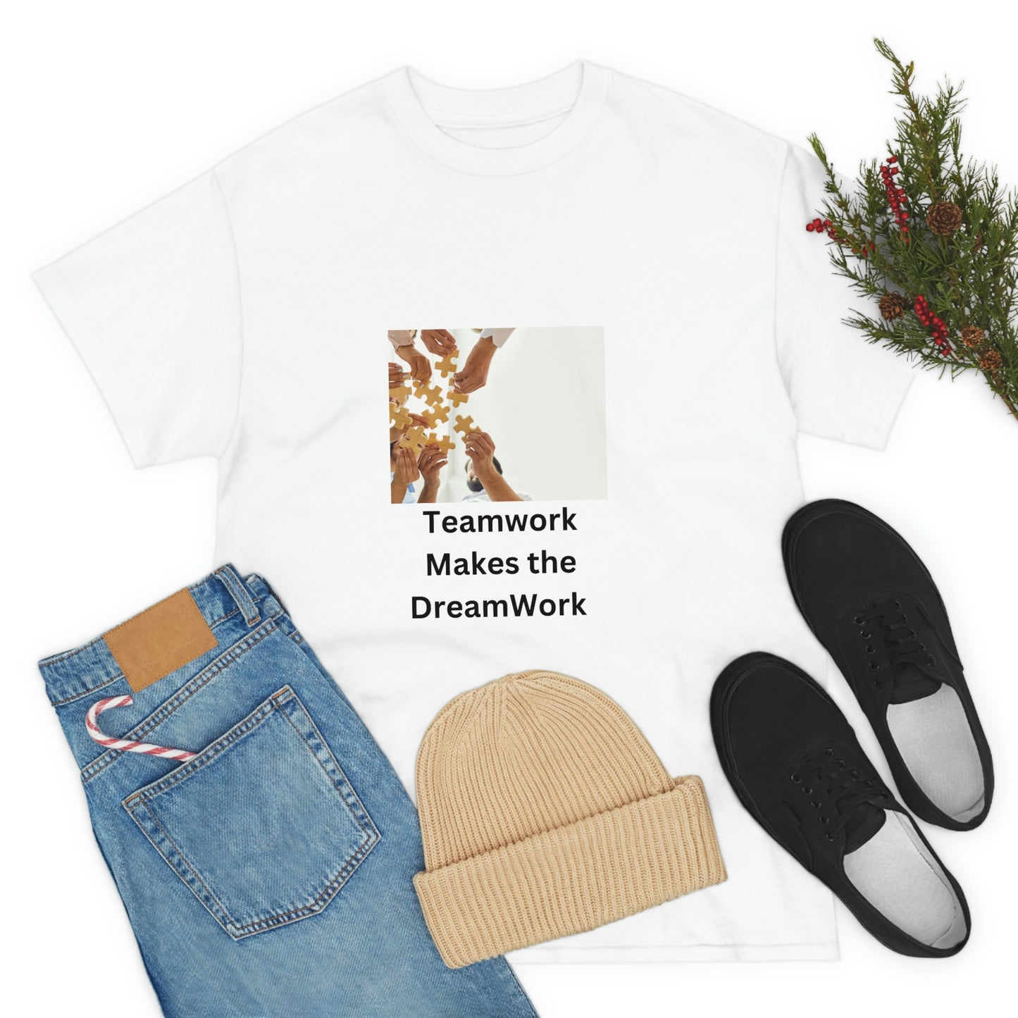 Unisex Heavy tee team work
