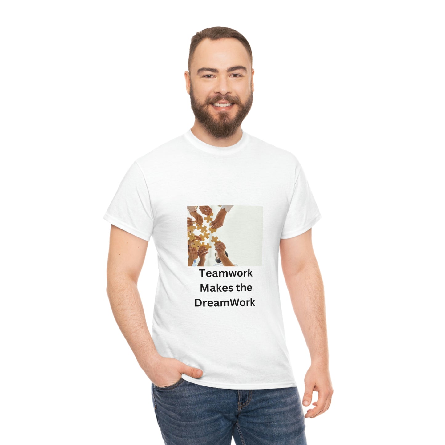 Unisex Heavy tee team work