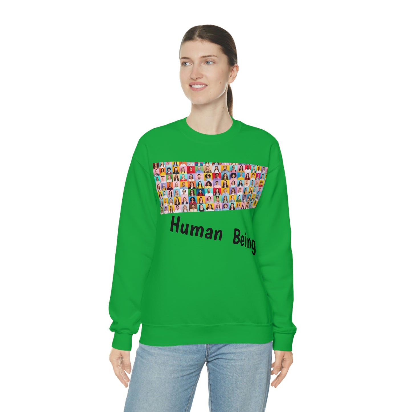 Human Heavy Blend™ Crewneck Sweatshirt
