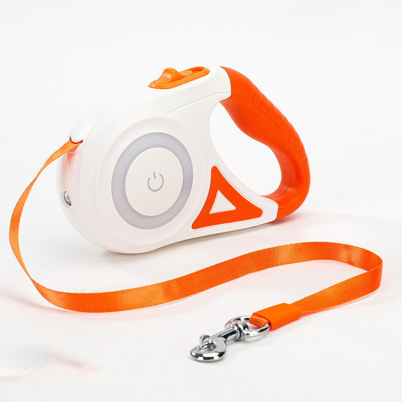 Retractable And Automatic Pet Dog Cat Traction Leash And Collar