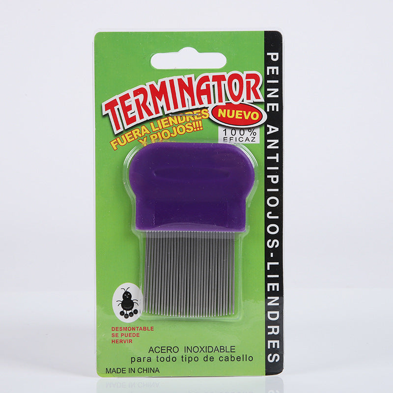 Pet Supplies Stainless Steel Cat And Dog Comb