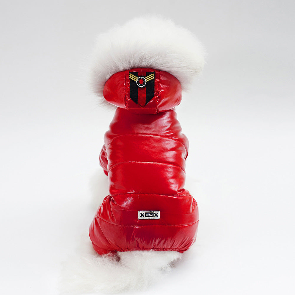 Winter Waterproof Teddy Dog Pet Clothes