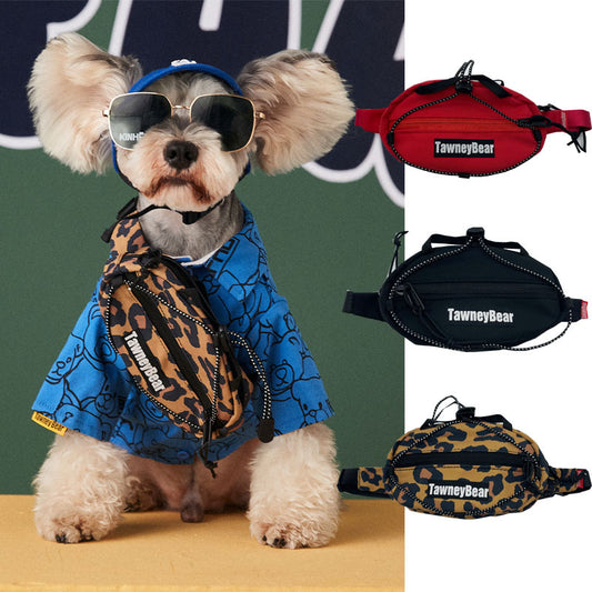 Pet adjustable self backpack with Strap that can hold items