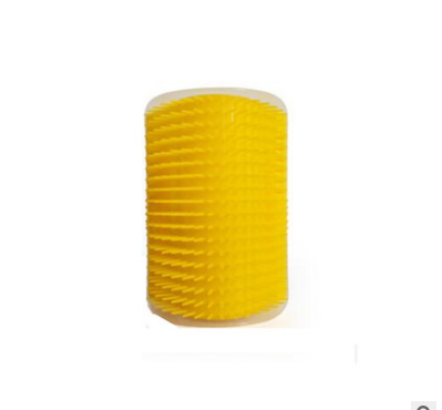 Cat Self-Grooming Brush and Wall Rubbing Device