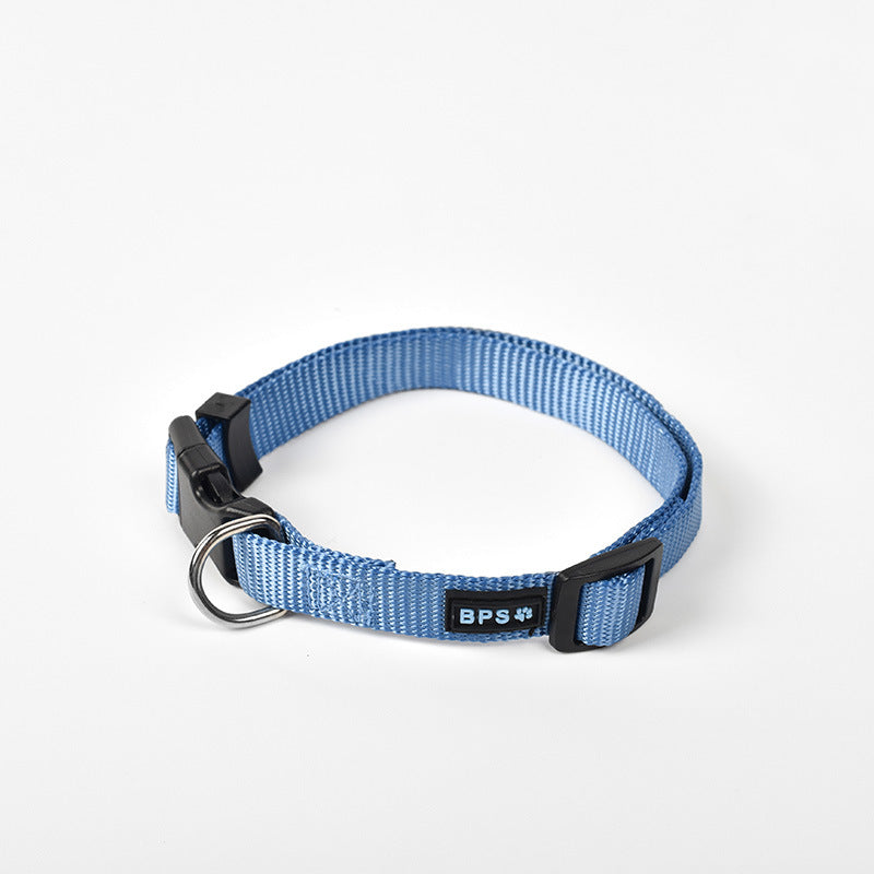Luminous dog collar and neck leash