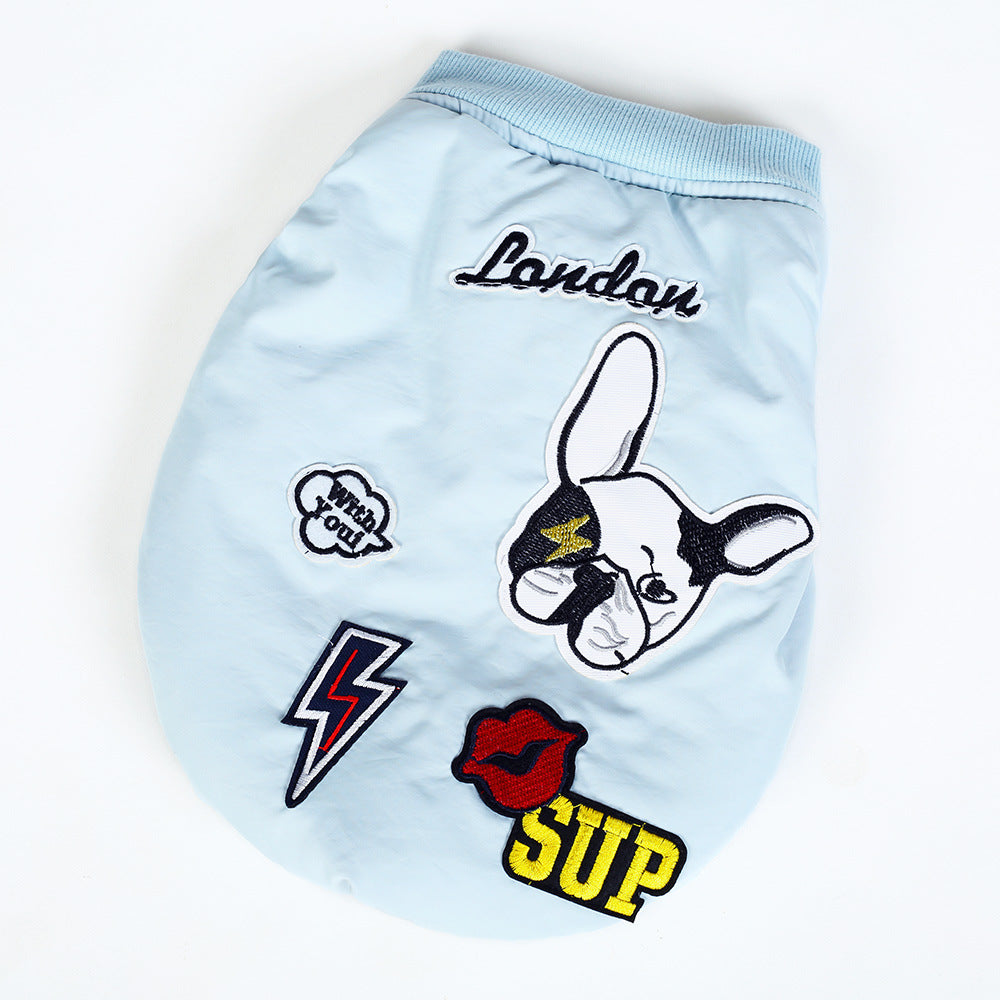 Pet Dog Cat Print Casual Clothes
