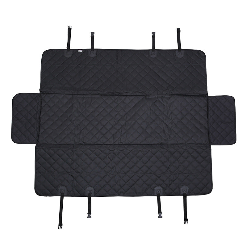 Waterproof Dog Car Seat Cover | Pet Travel Mat Mesh With Zipper And Pocket