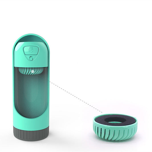 Portable Pet Dog Water Bottle And Drinking Bowls with filter
