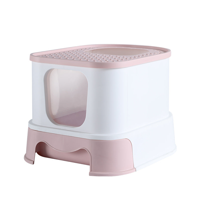 Litter Basin Cat Toilet With Splash Prevention