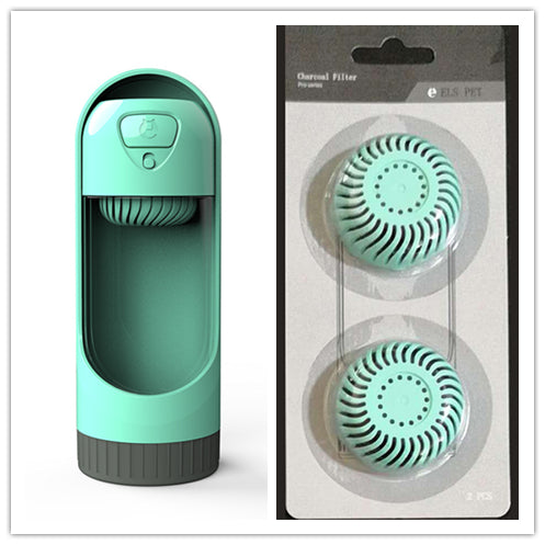 Portable Pet Dog Water Bottle And Drinking Bowls with filter
