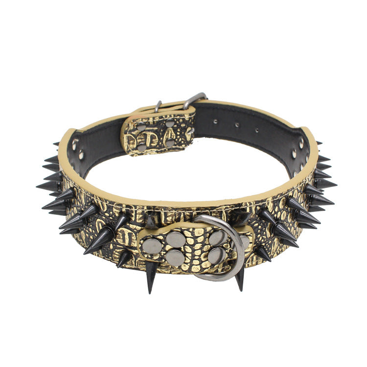 Large Explosion, Rivet Bite-Proof Pet Collar