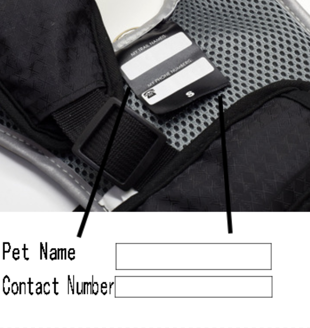 Triple Sided  Reflective Pet Harness