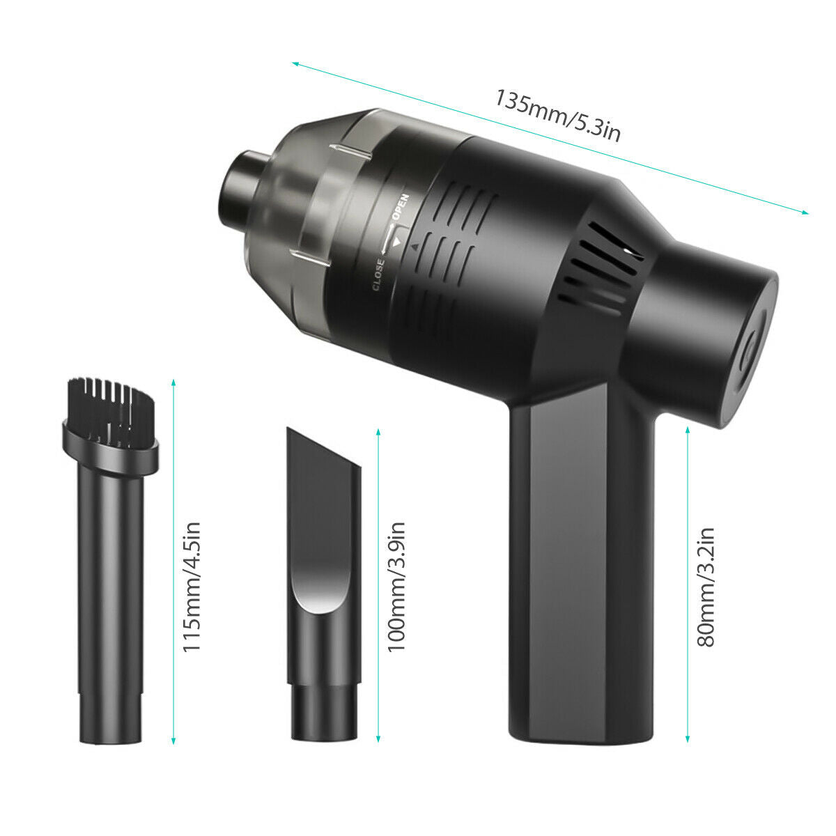 USB Cordless Vacuum Cleaner For Car, Laptop PC