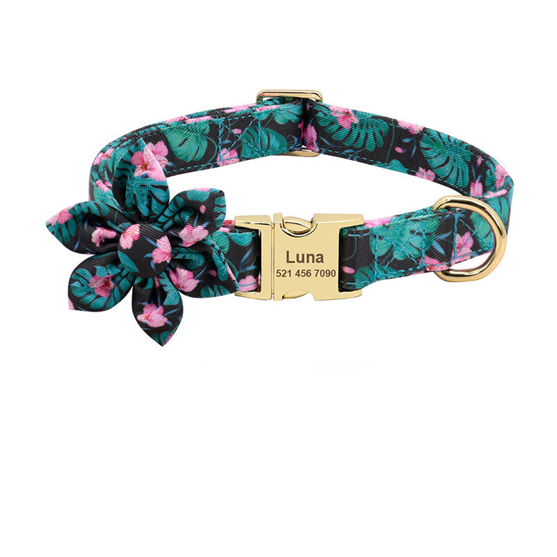 Fashion printed personalized engraved pet ID tag