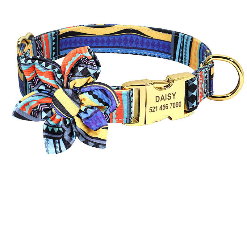 Fashion printed personalized engraved pet ID tag