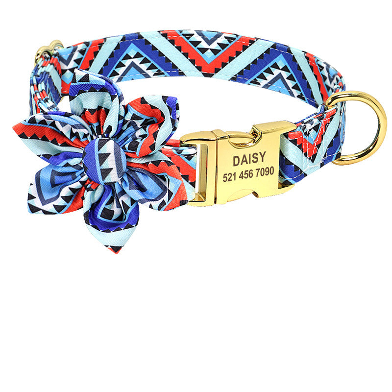 Fashion printed personalized engraved pet ID tag