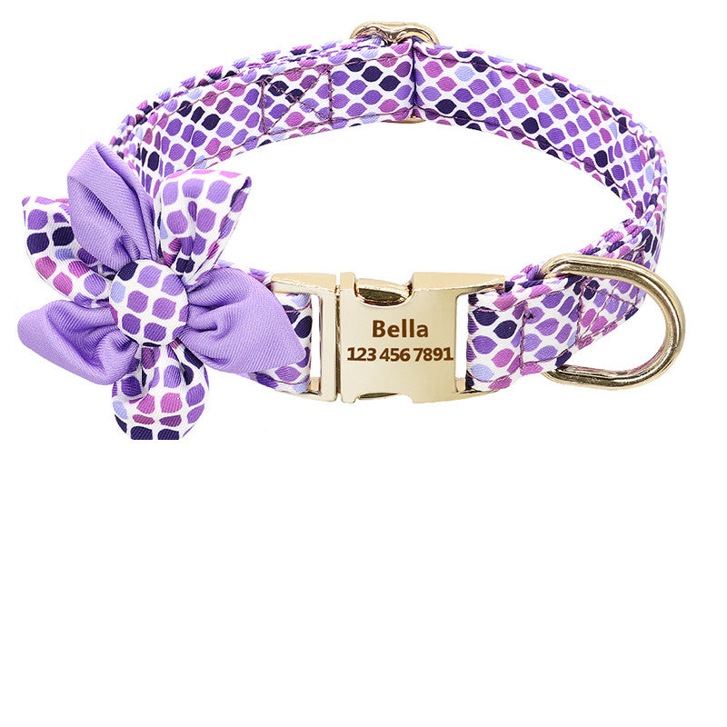 Fashion printed personalized engraved pet ID tag