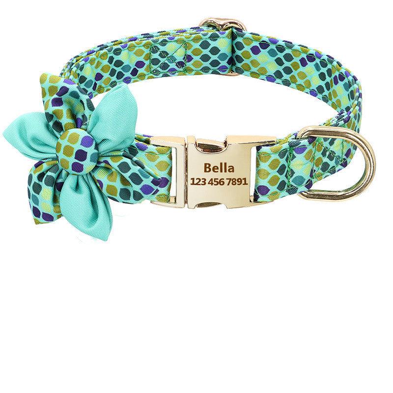 Fashion printed personalized engraved pet ID tag