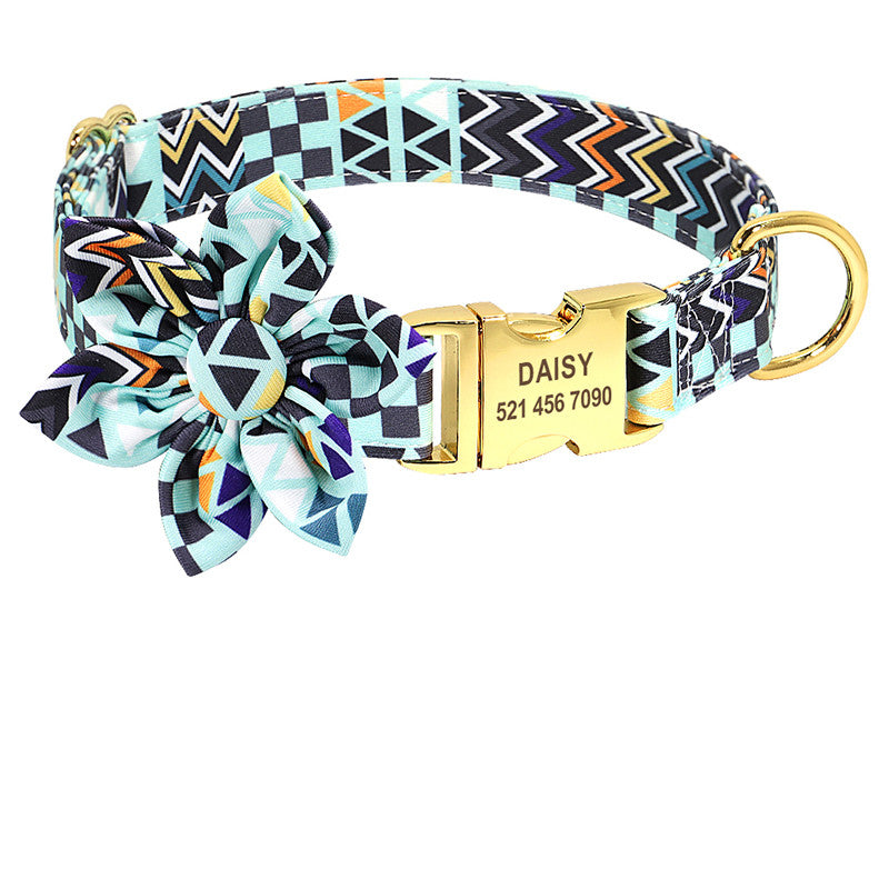 Fashion printed personalized engraved pet ID tag