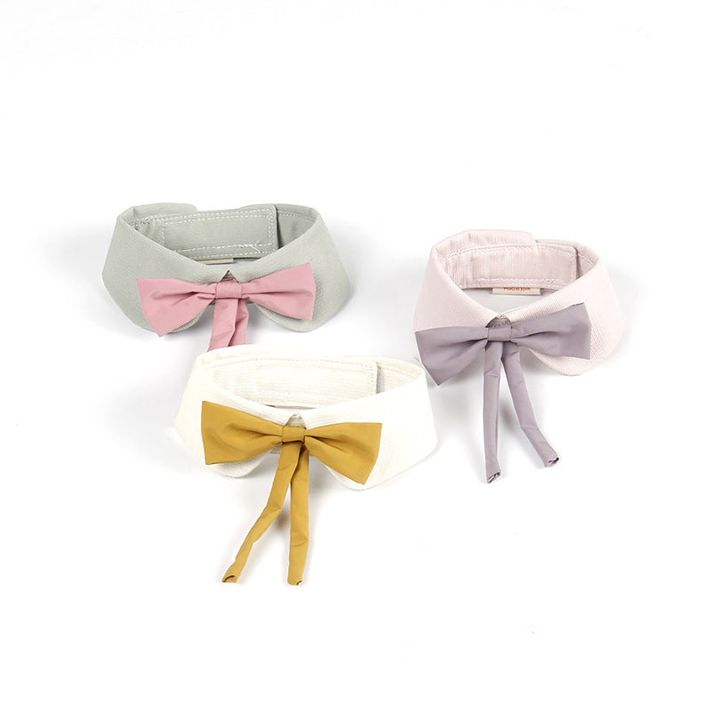 Cute Cat Collar With Bow Tie