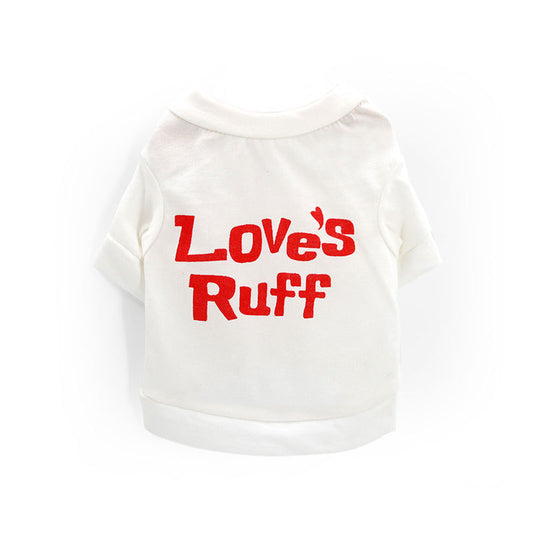 Love's Ruff Plain Dog shirts