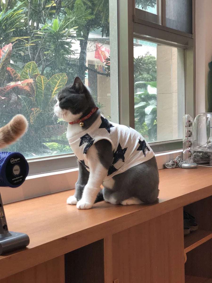 Stylish Cute Cat and Dog Clothes Tshirt